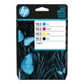 hp K953CL Pack x 4 original 6ZC69AE - Noir Cyan Magenta Jaune