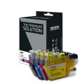 Brother B3219XL Pack x 4 compatible avec LC3219XL - Noir Cyan Magenta Jaune