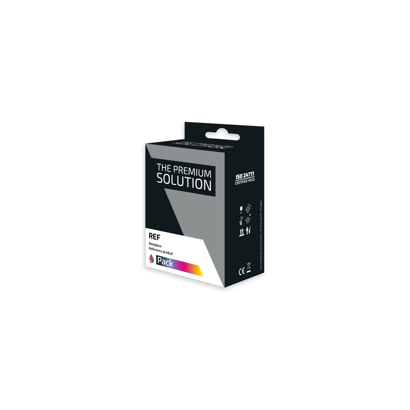 Epson E615 Pack x 5 compatible avec C13T06154010 - Noir Cyan Magenta Jaune