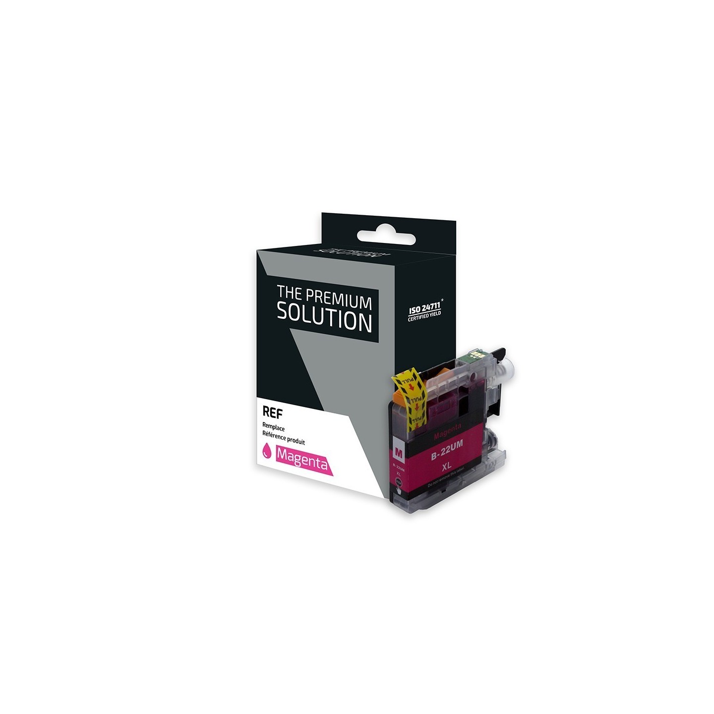 Brother B22UM Cartouche compatible avec LC22UM - Magenta