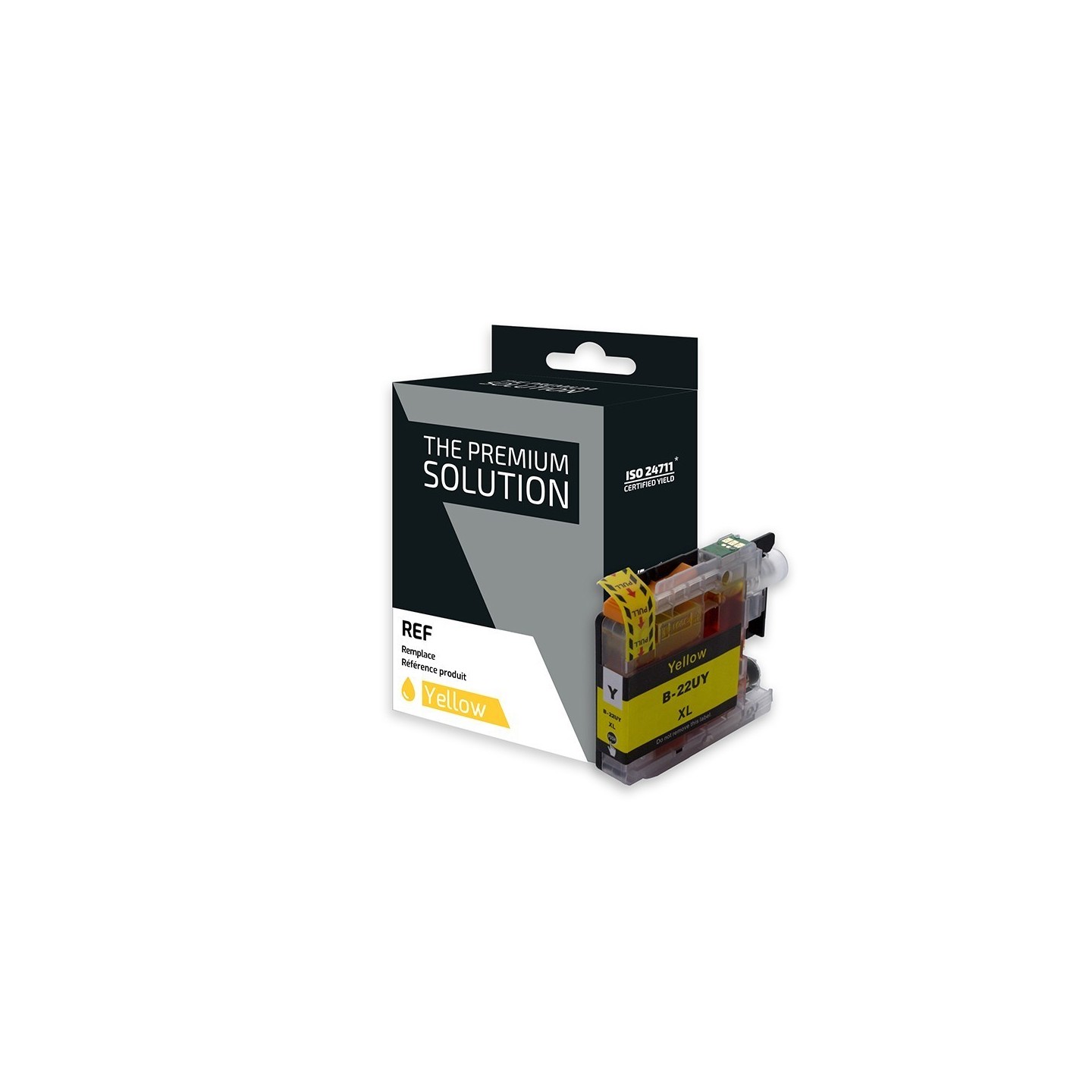 Brother B22UY Cartouche compatible avec LC22UY - Jaune