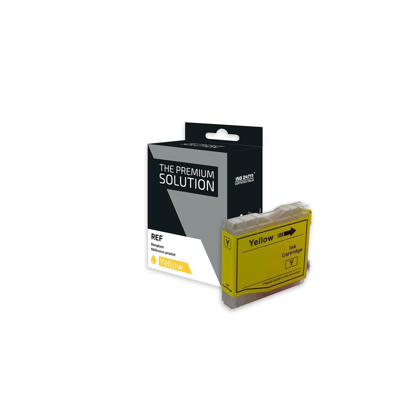 Brother B985Y Cartouche compatible avec LC985Y - Jaune