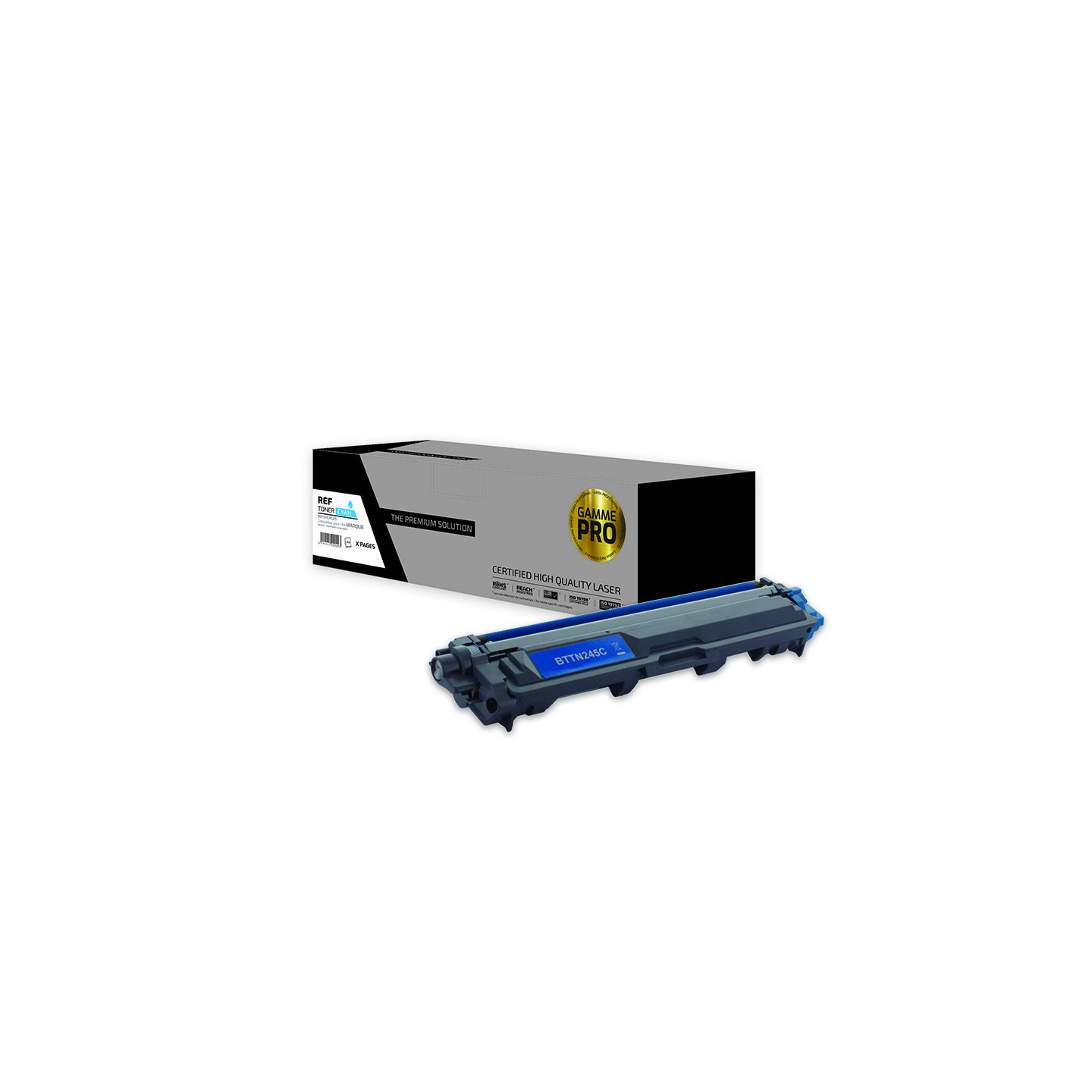 TPS BTTN245C - Toner 'Gamme PRO' compatible avec TN-245 - Cyan