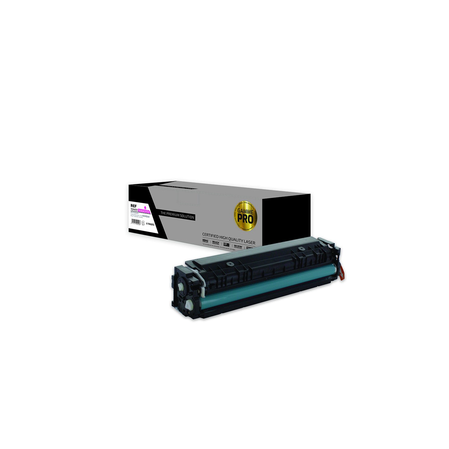TPS CT045HM - Toner 'Gamme PRO' compatible avec 045H, 1244C002 - Magenta
