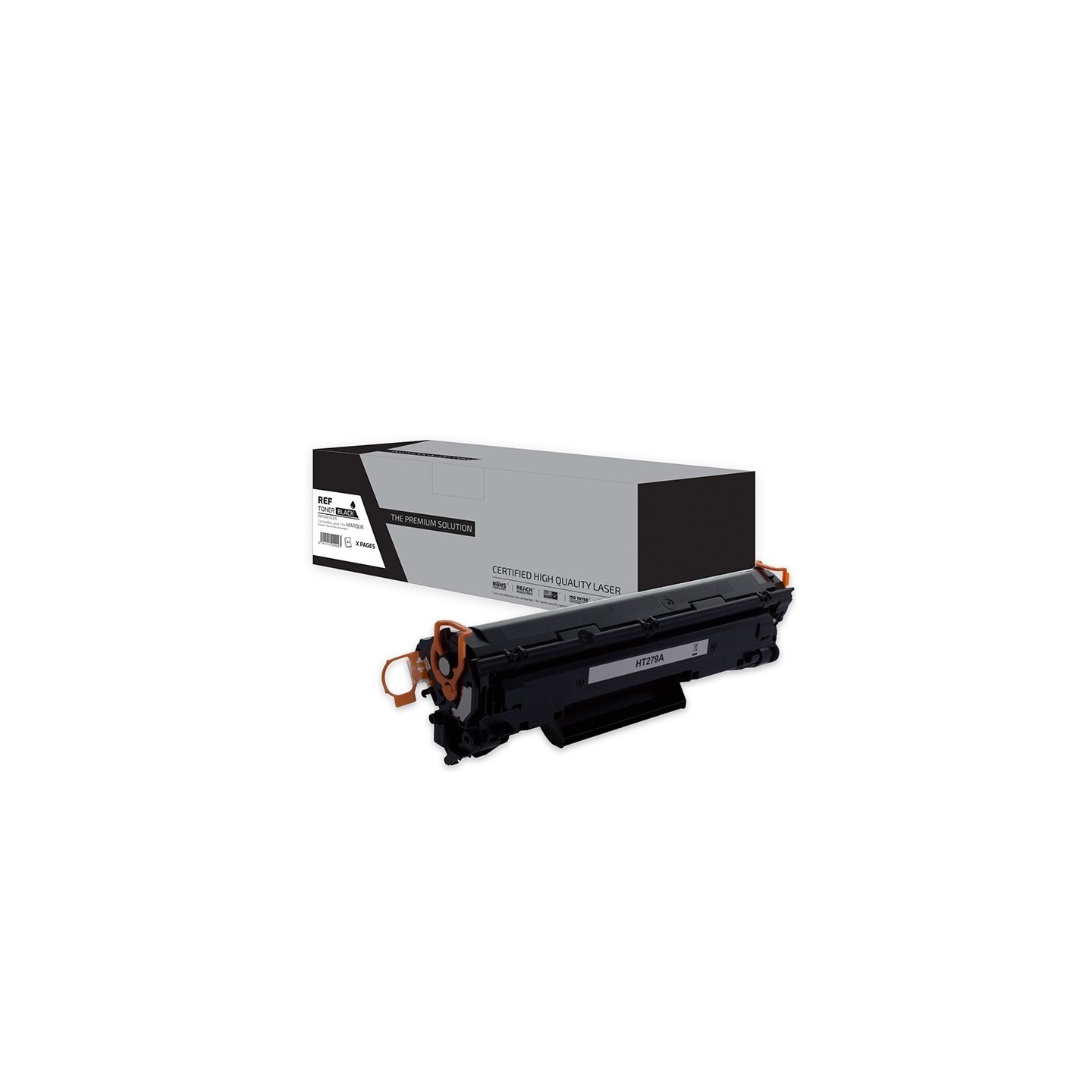 TPS HT279A - Toner compatible avec CF279A, 79A - Noir