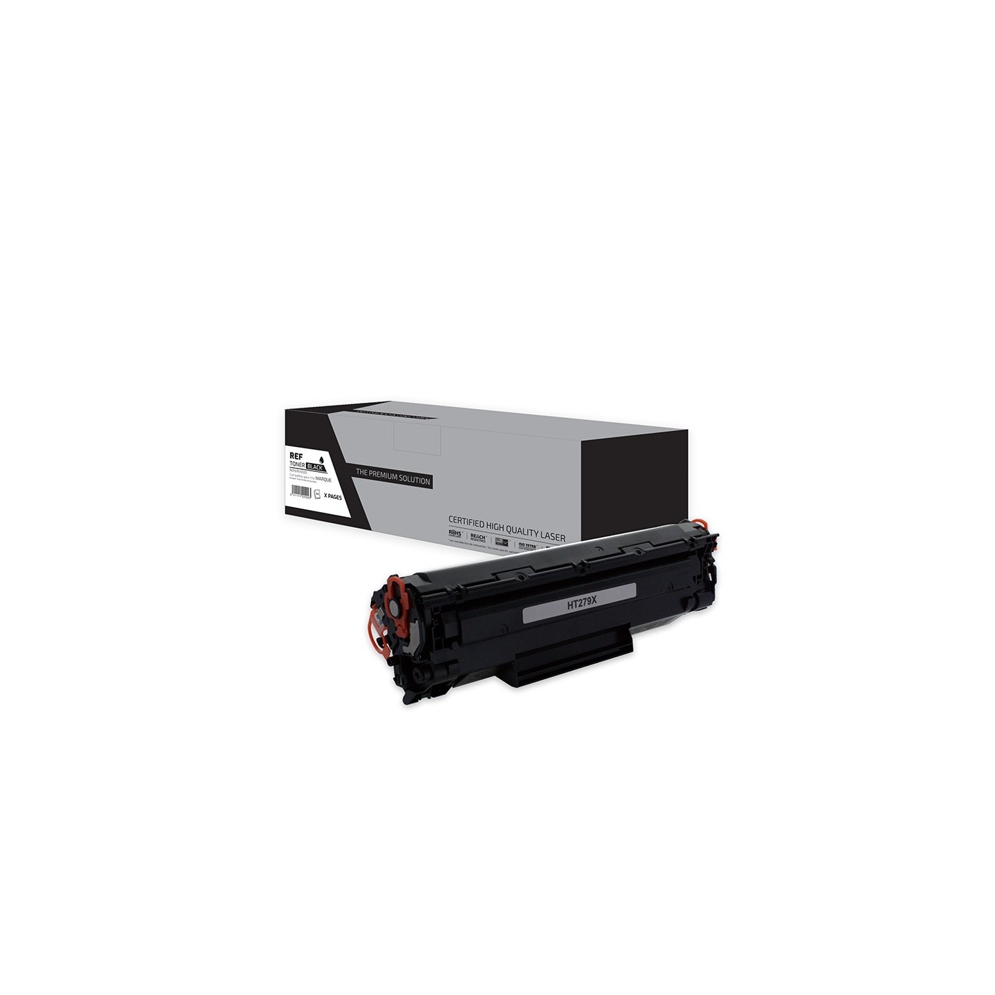 TPS HT279X - Toner compatible avec CF279X, 79X - Noir