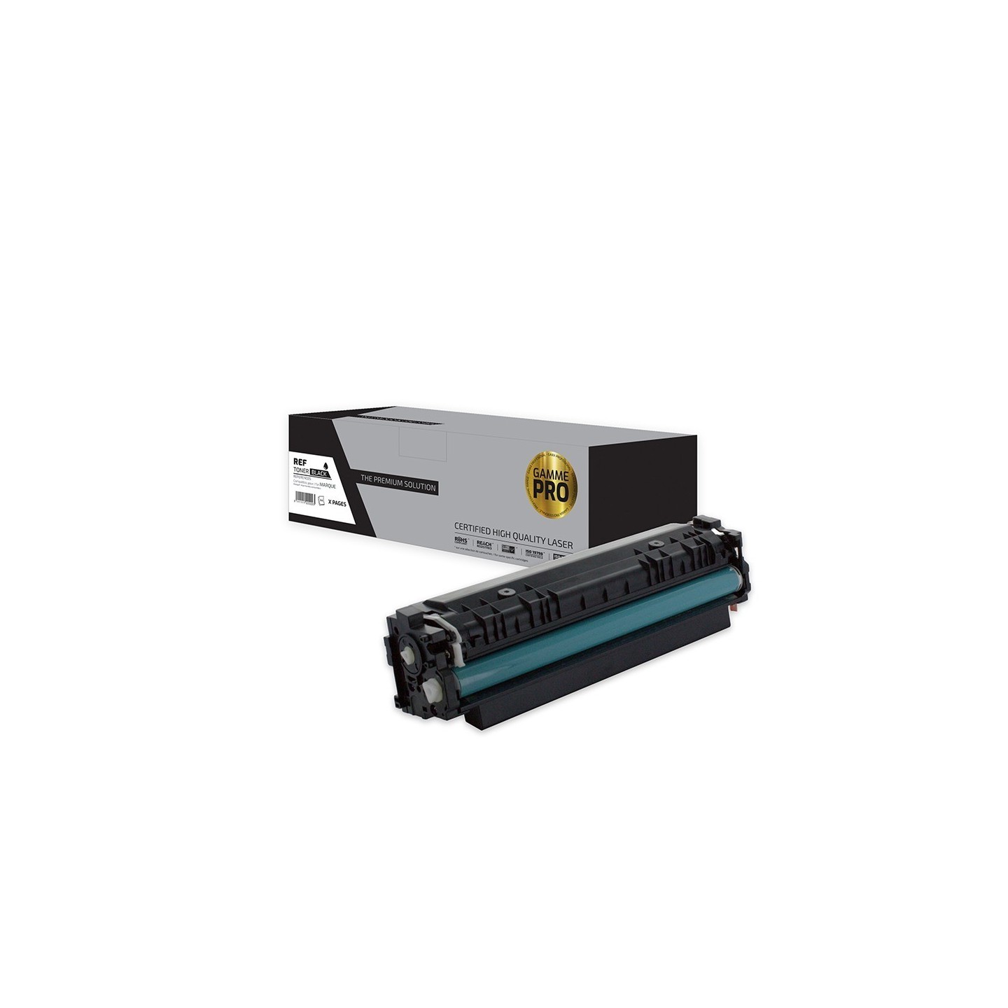 TPS HT410B/CF410A - Toner 'Gamme PRO' compatible avec CF410A - Noir