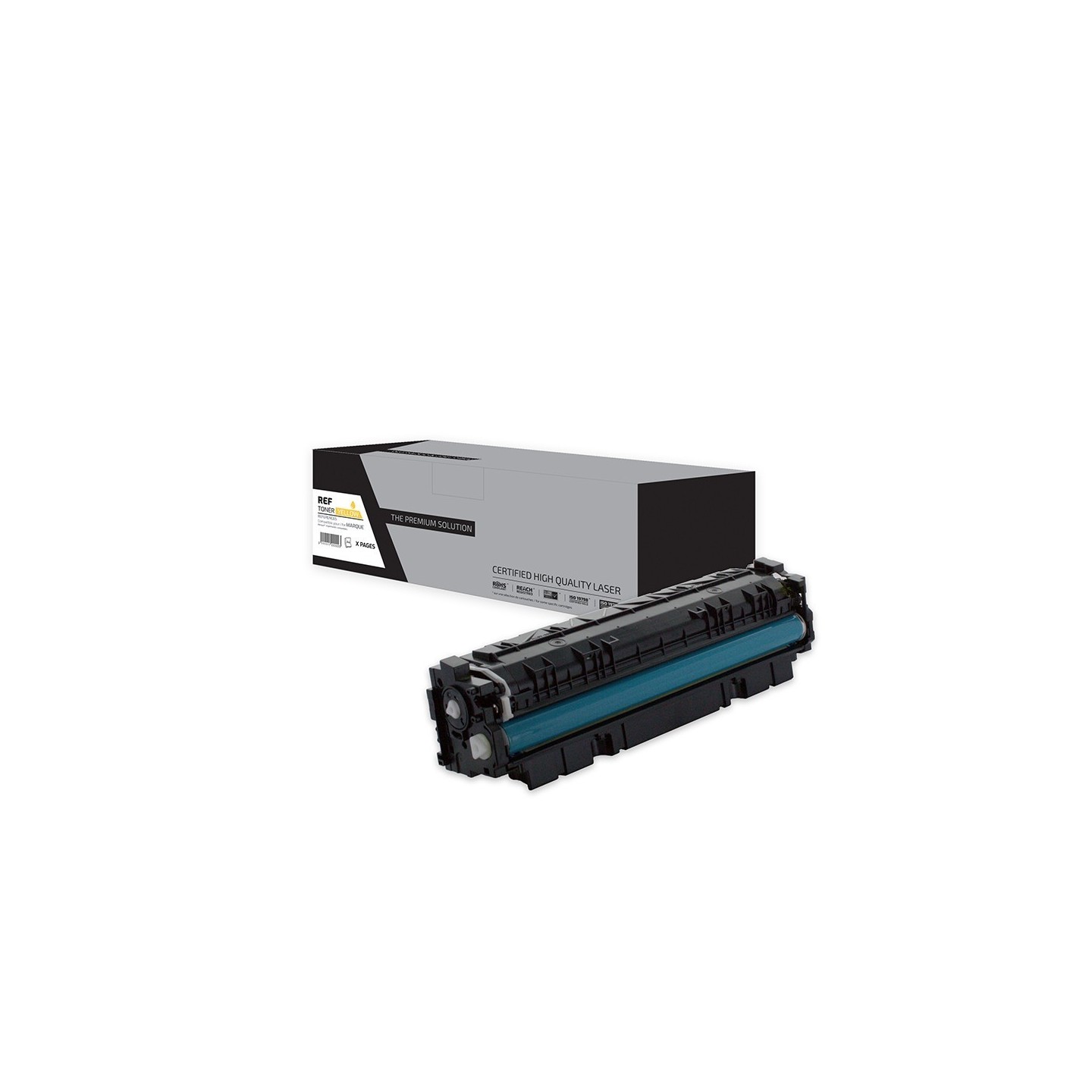 TPS HT410XY/CF412X - Toner compatible avec CF412X - Jaune