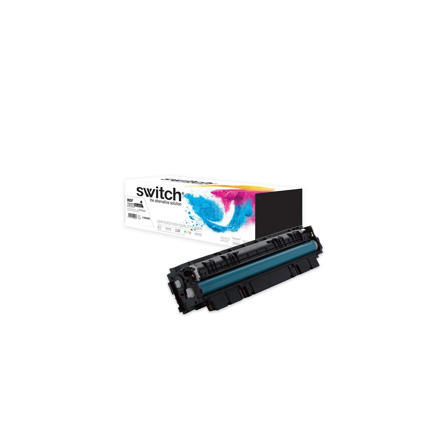 SWITCH Toner compatible avec CE410X, 305X - Noir