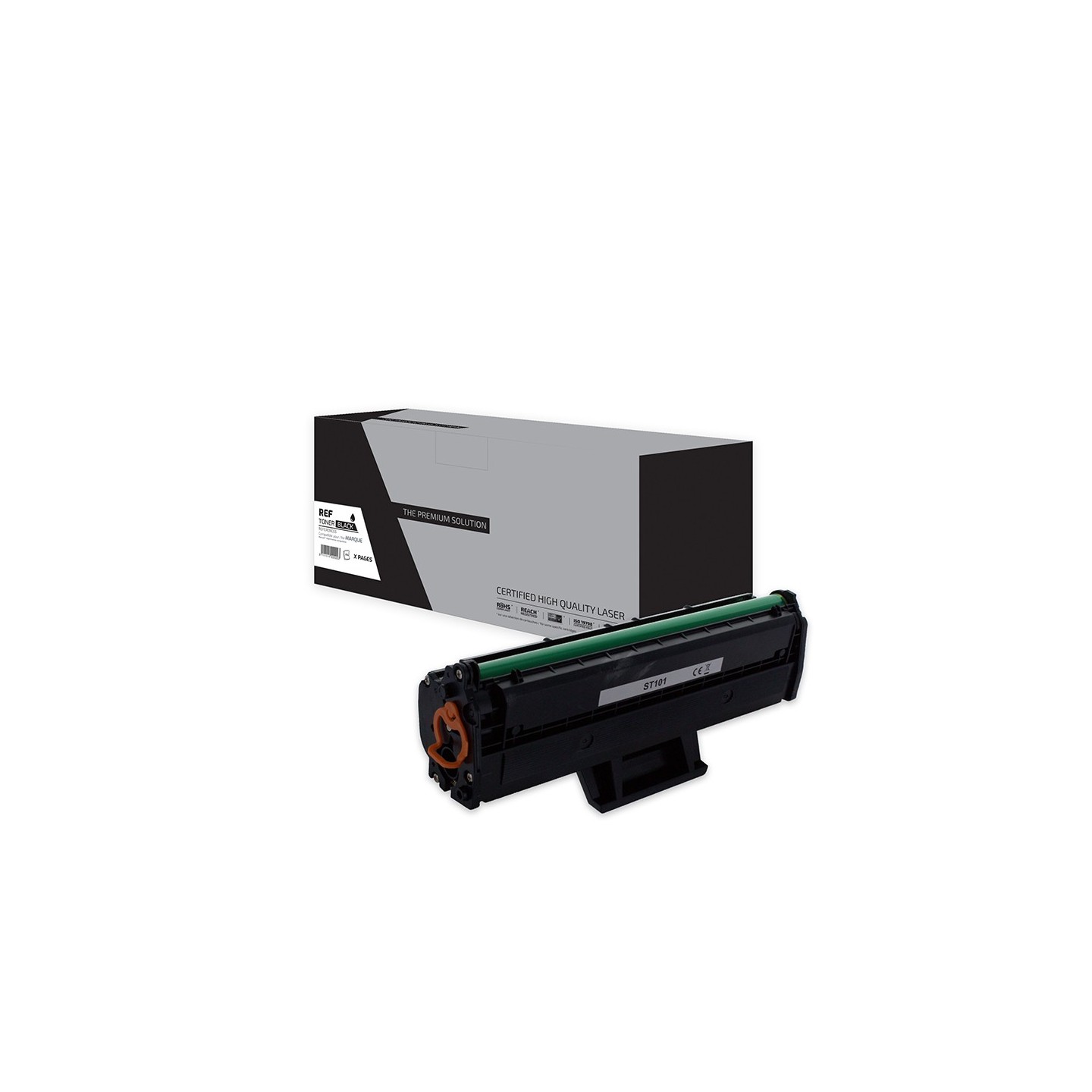 TPS ST101 - Toner compatible avec MLT-D101SELS, SU696A - Noir