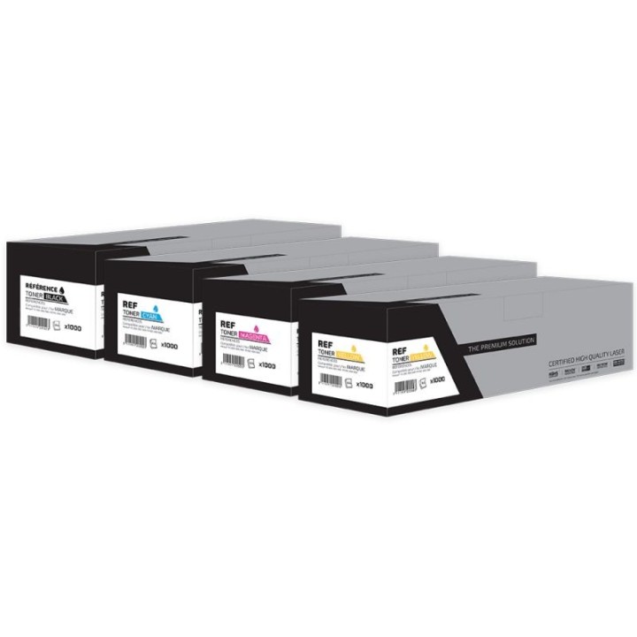 Brother BTTN247 - Pack x 4 Toner équivalent à TN-247 - Black Cyan Magenta Yellow