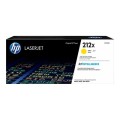 Hp 212X - Toner authentique W2122X, 212X - Yellow
