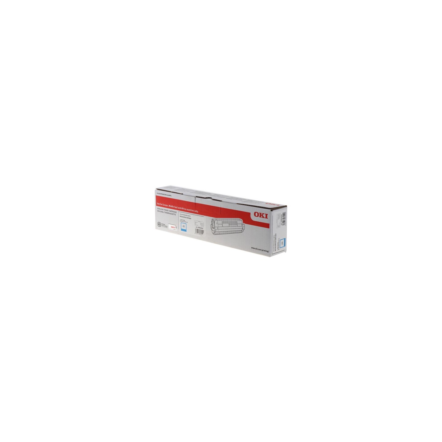 OKI OT853 - Toner authentique Oki 45862839 - Cyan
