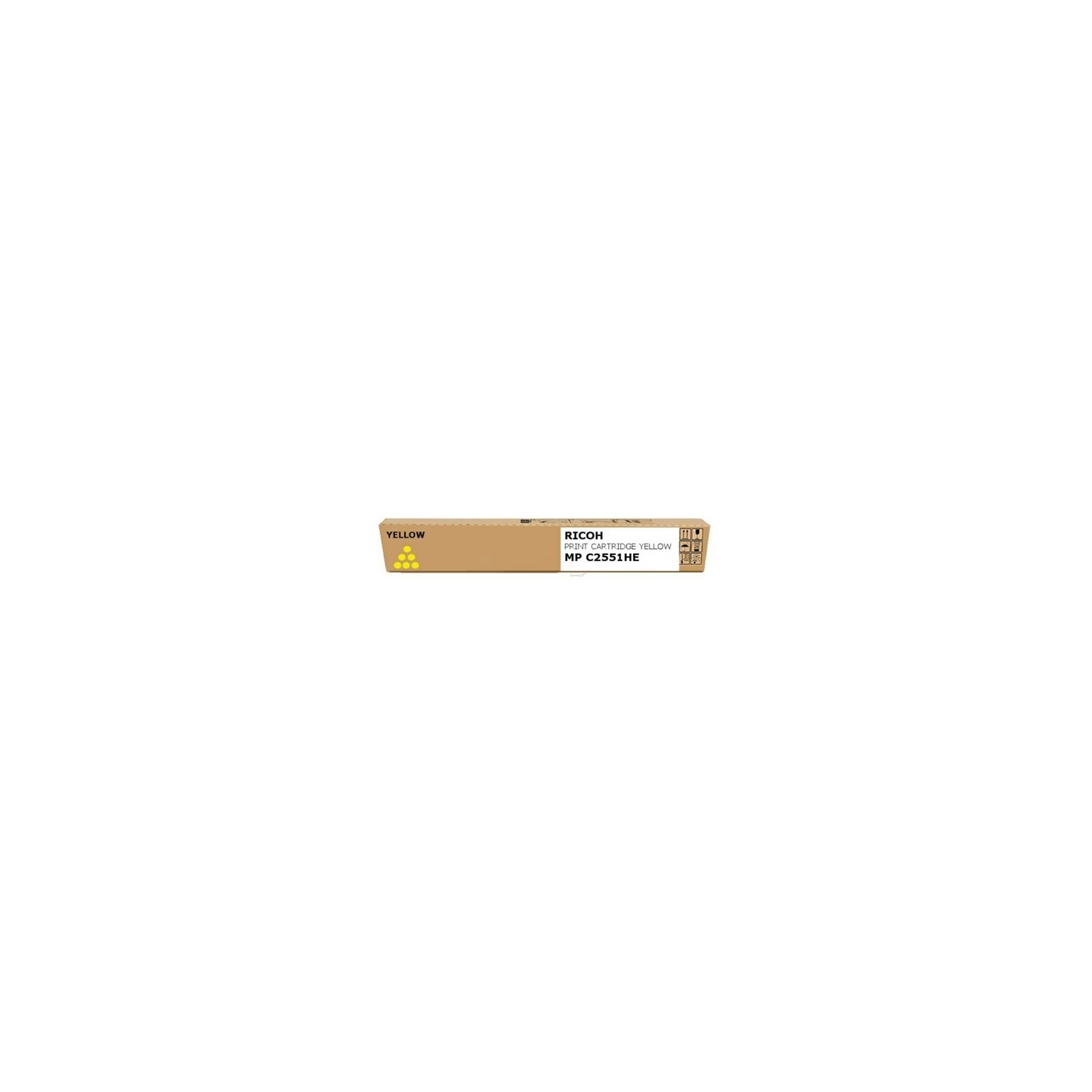 Ricoh 2051 - Toner authentique 841507 - Yellow