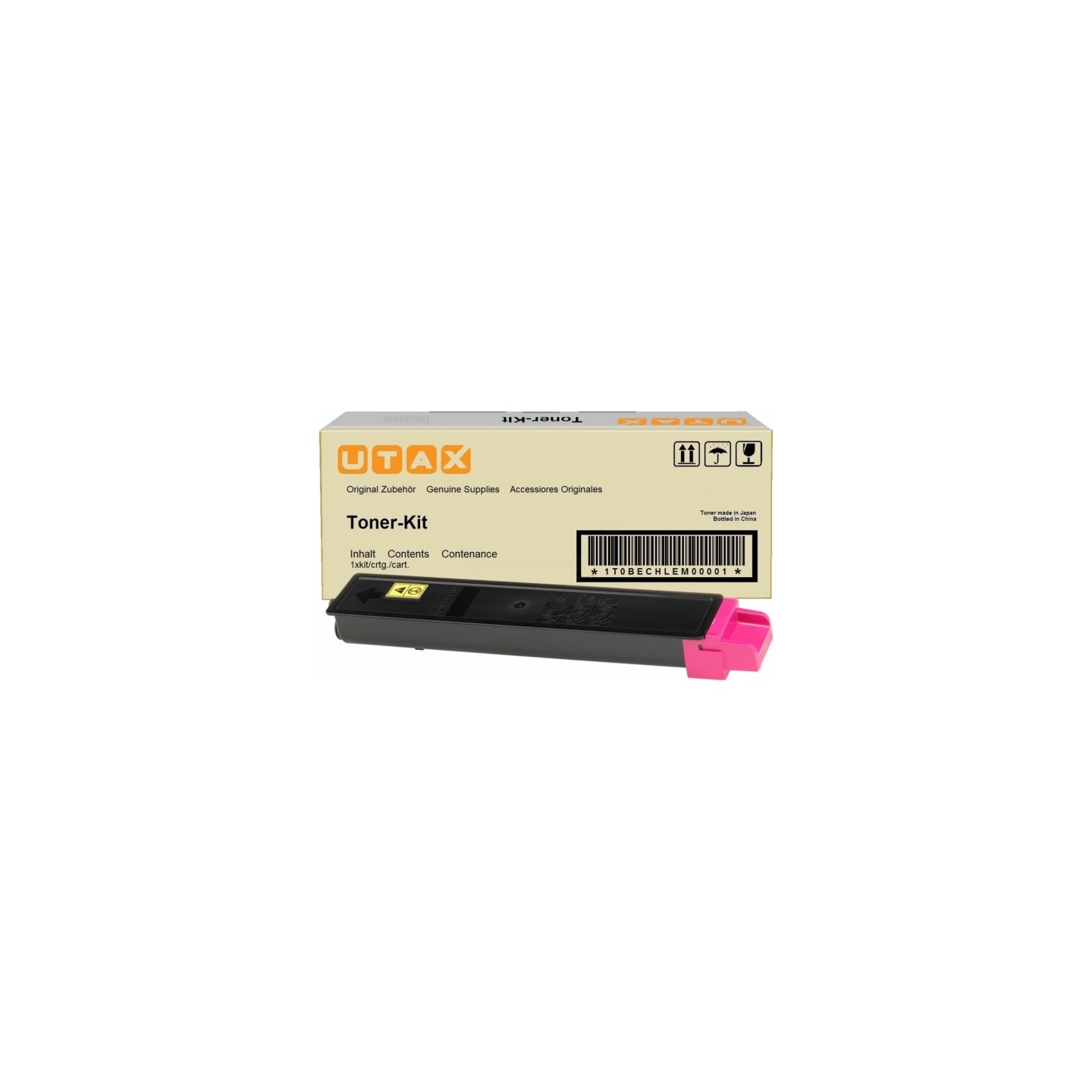 Triumph Adler 8510 - Toner authentique 662511014, CK8510M - Magenta