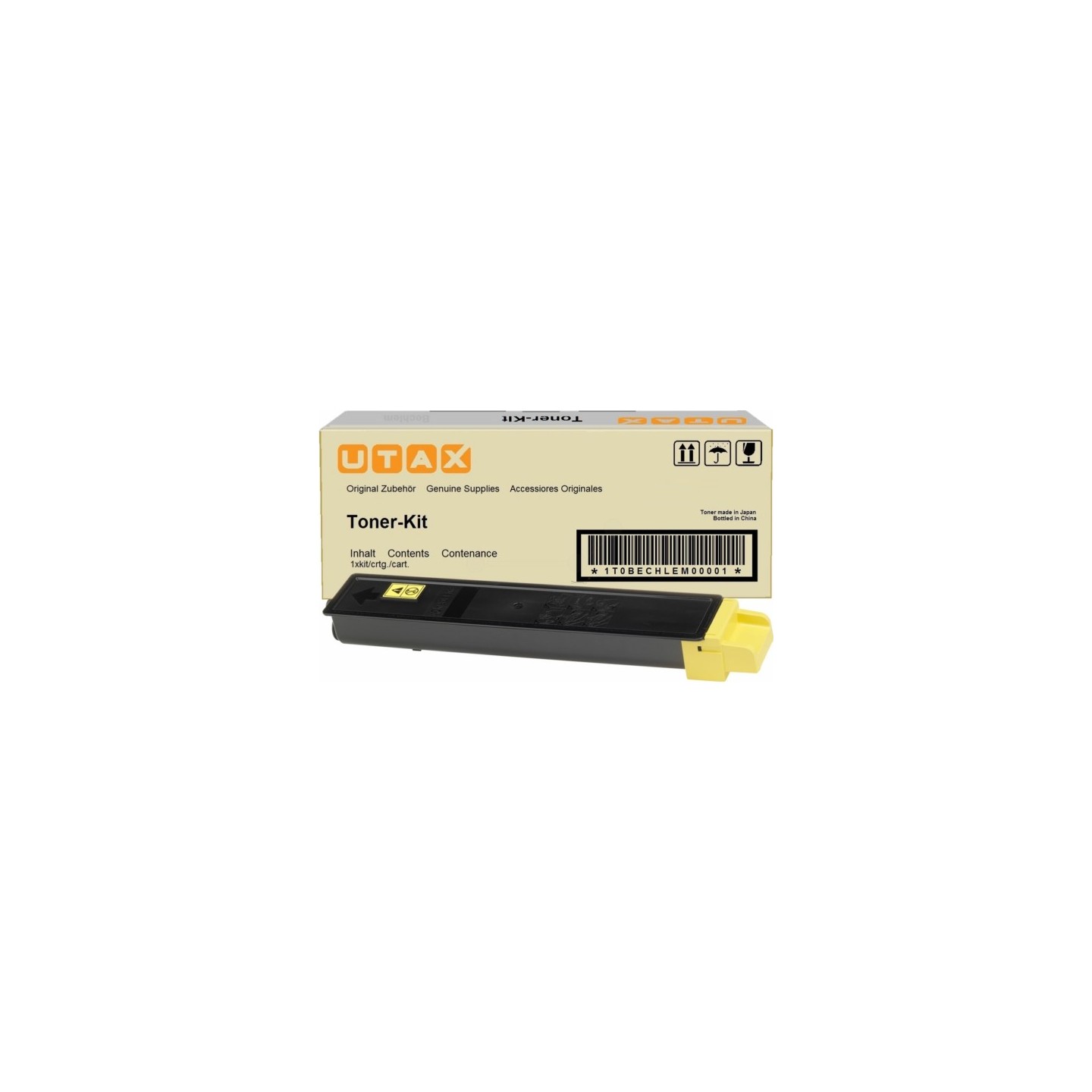Triumph Adler 8510 - Toner authentique 662511016, CK8510Y - Yellow
