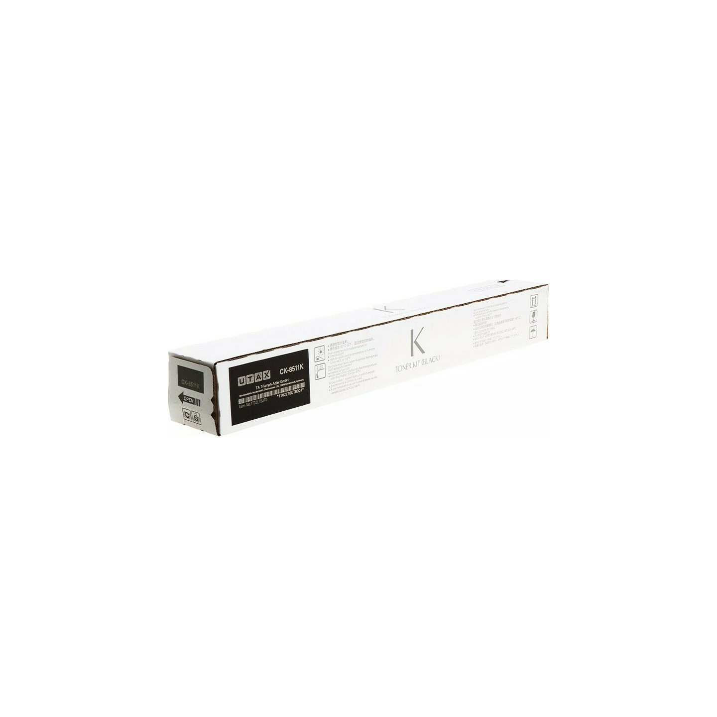 Triumph Adler 8511 - Toner authentique CK8511K - Black