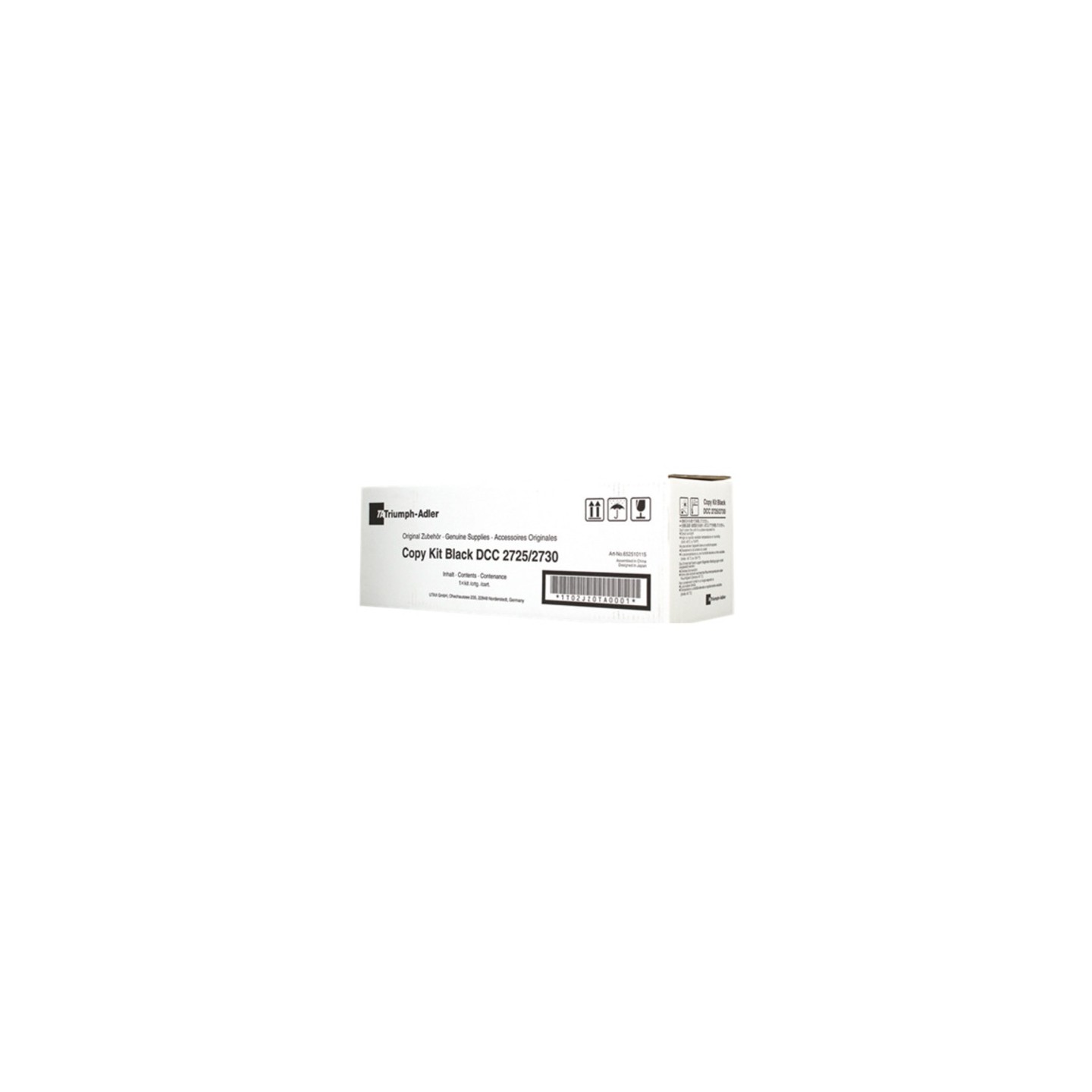 Triumph Adler 2725 - Toner authentique TN2725 - Black