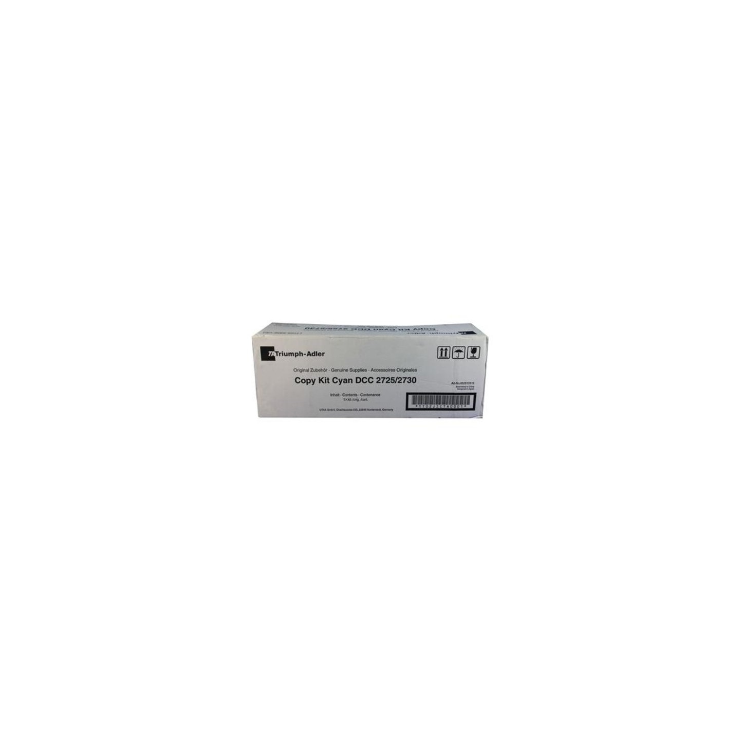 Triumph Adler 2725 - Toner authentique TN2725 - Cyan