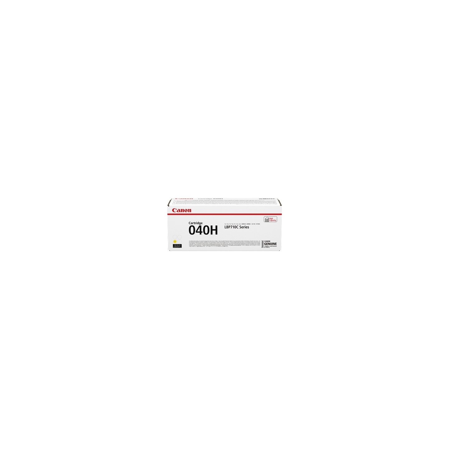 Canon 040H - Toner authentique 040H, 0455C001 - Yellow