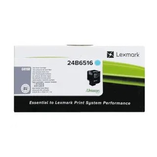 Lexmark 24B6516 - Toner authentique 24B6516 - Cyan