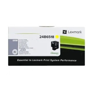 Lexmark 24B6518 - Toner authentique 24B6518 - Yellow
