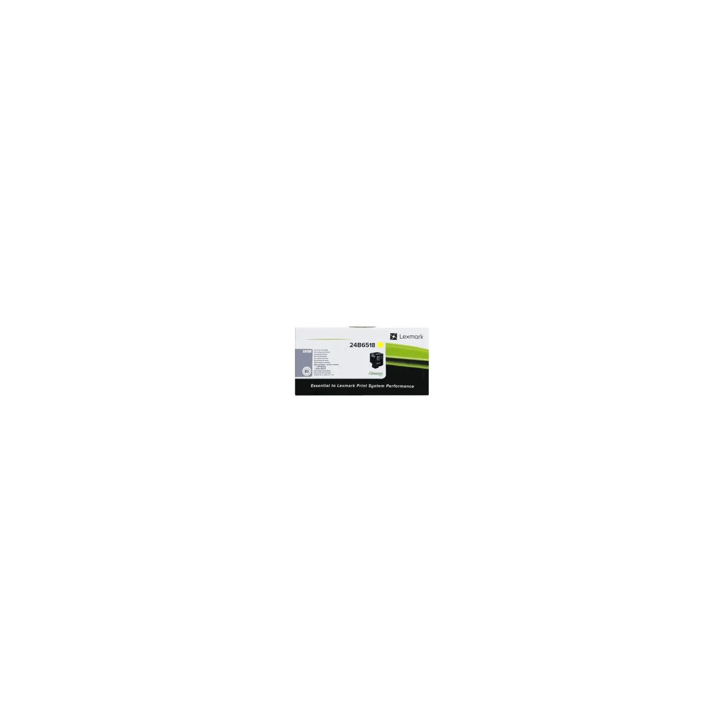 Lexmark 24B6518 - Toner authentique 24B6518 - Yellow