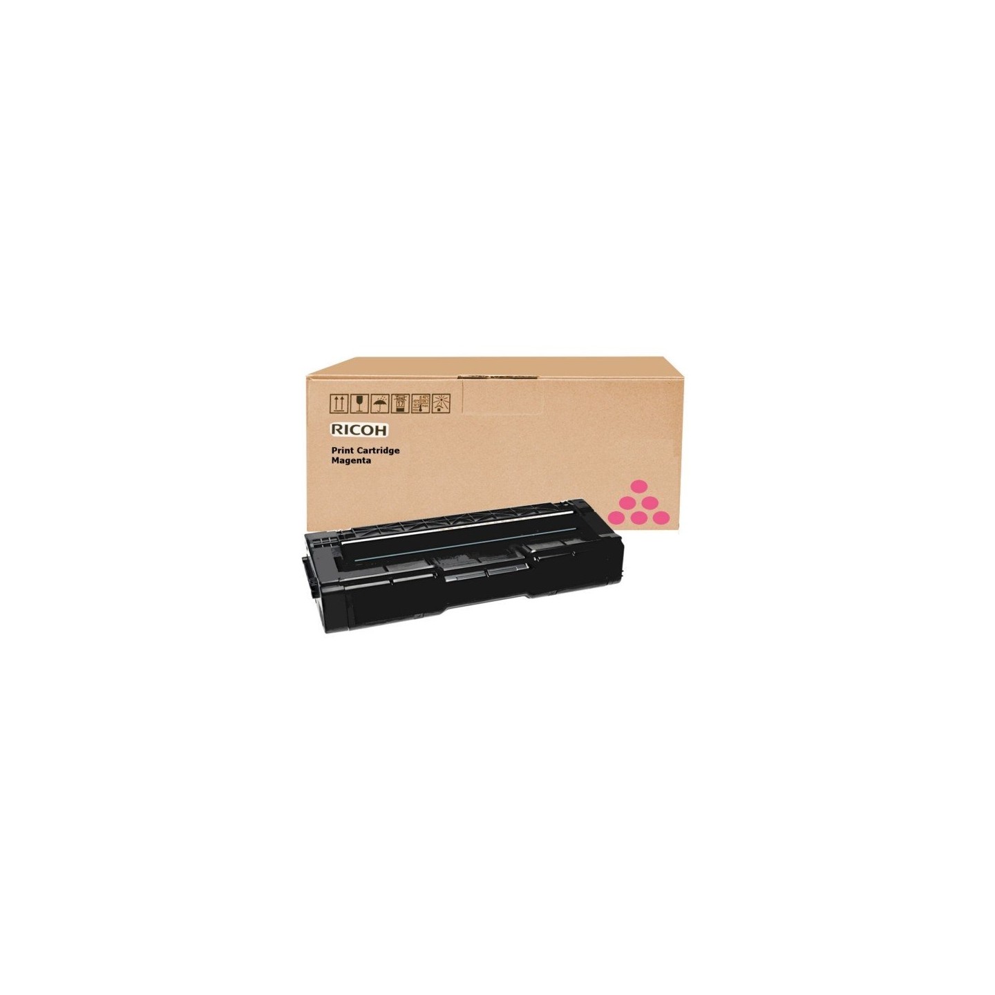 Ricoh 406350 - Toner authentique 406350 - Magenta