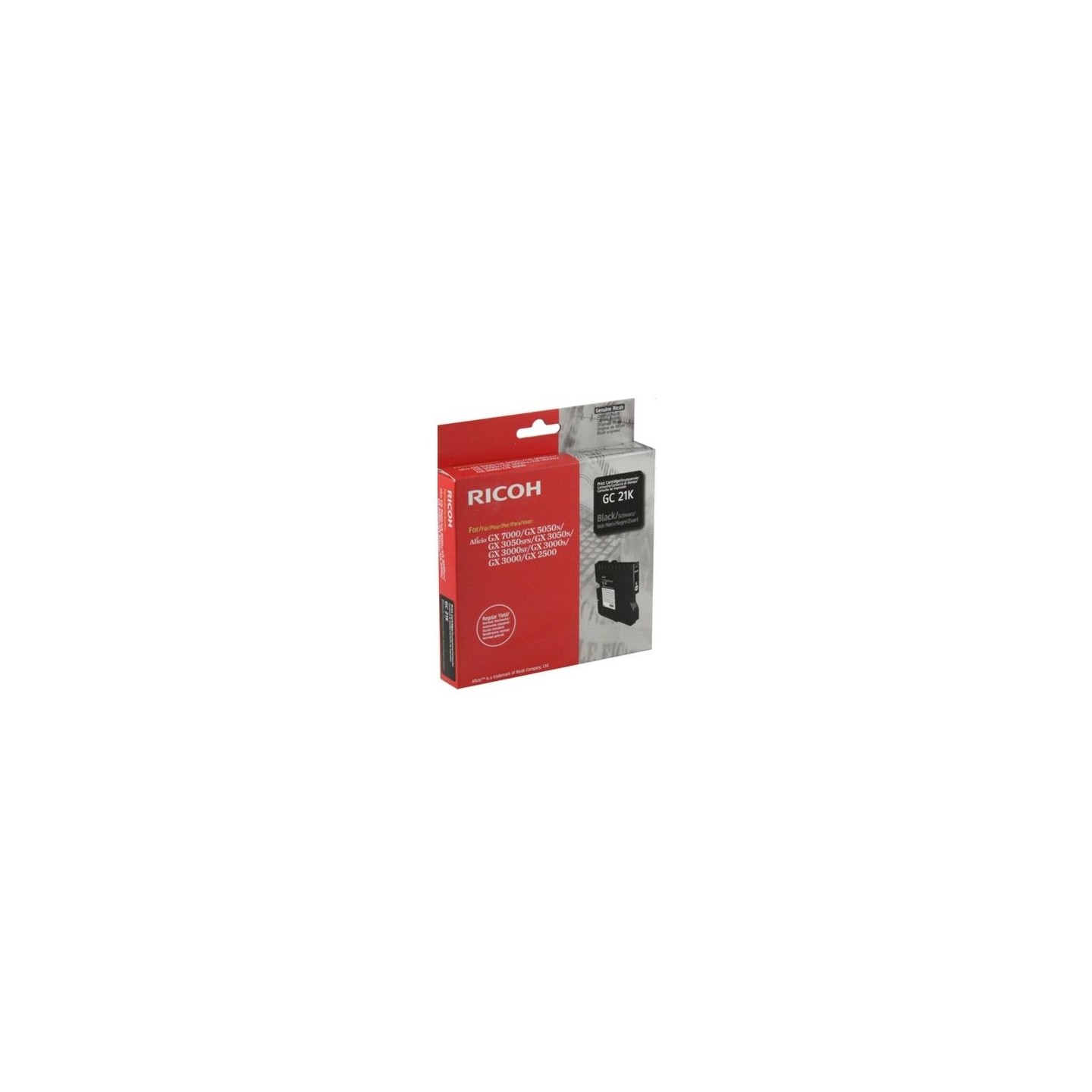 Ricoh RGC21B Cartouche originale 405532, GC21K - Noir