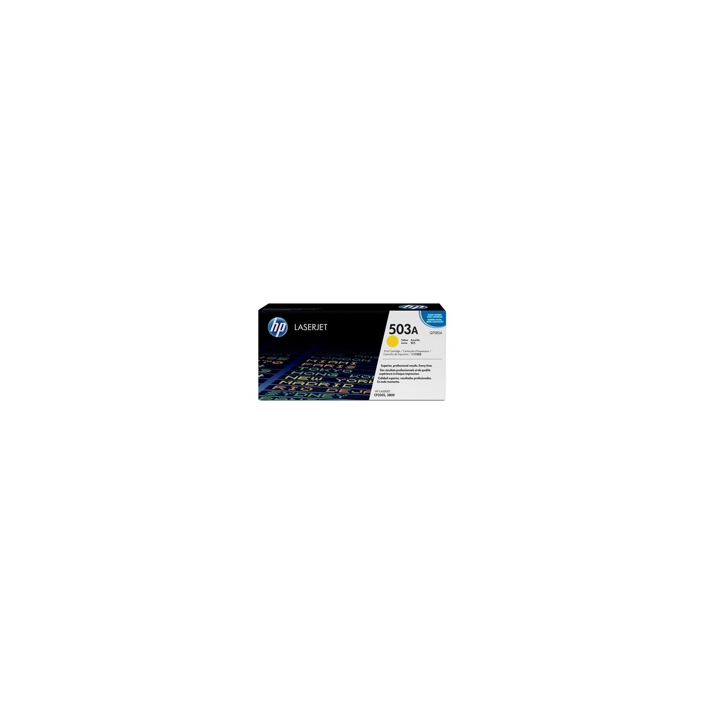 Hp 503A - Toner authentique Q7582A - Yellow