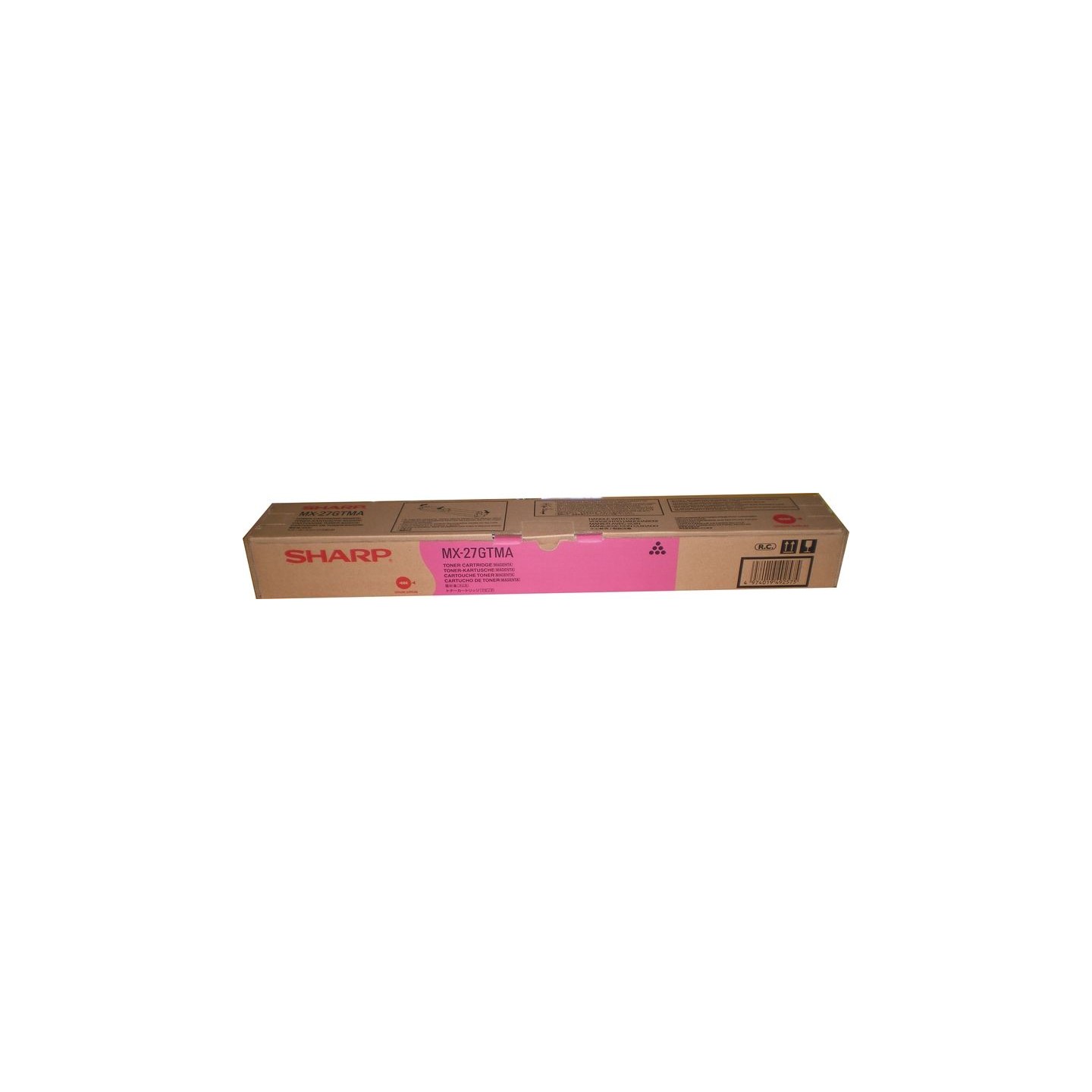 Sharp 27 - Toner authentique MX27GTMA - Magenta