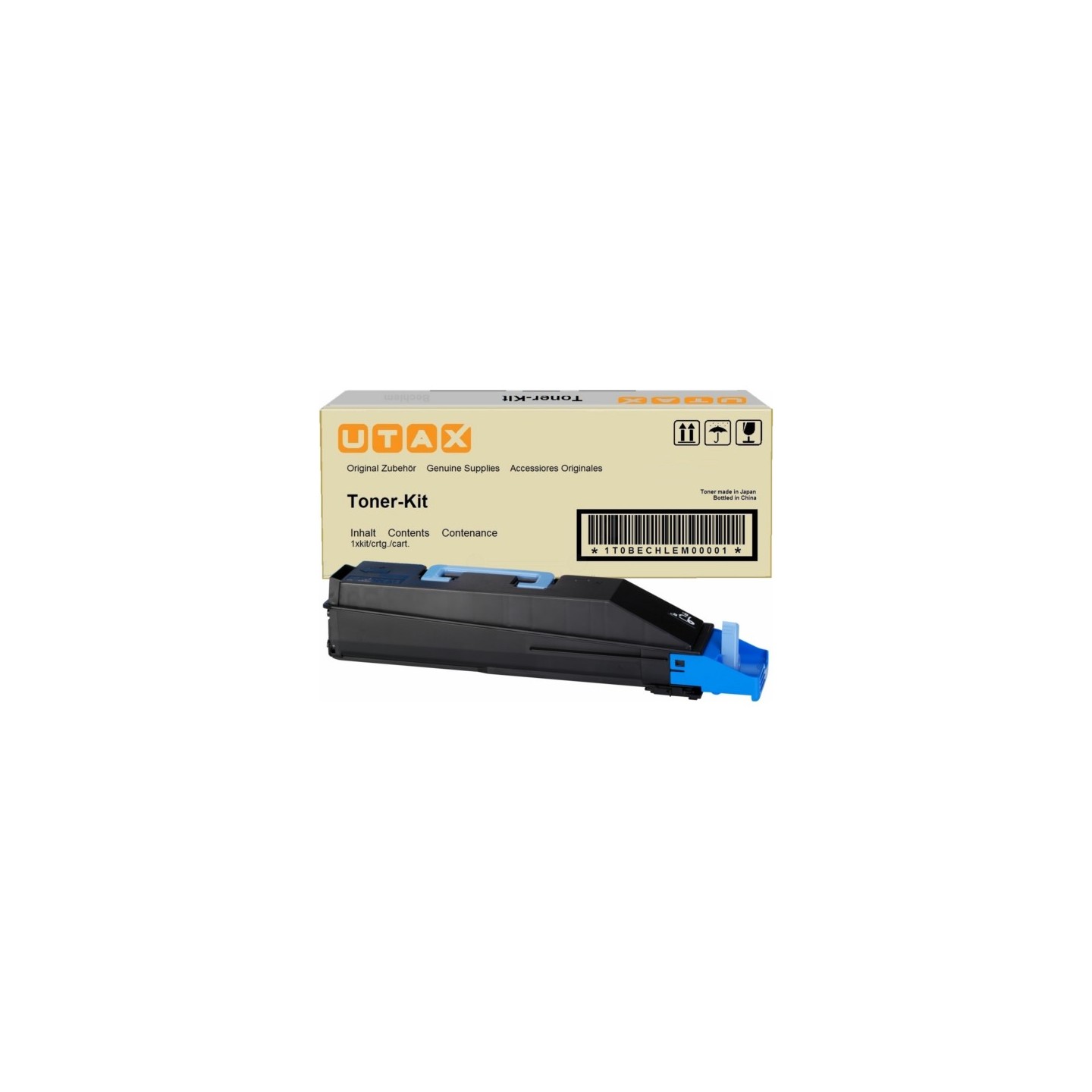 Utax 1725 - Toner authentique 652510011 - Cyan