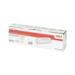 OKI OT824Y - Toner authentique Oki 47095701 - Yellow