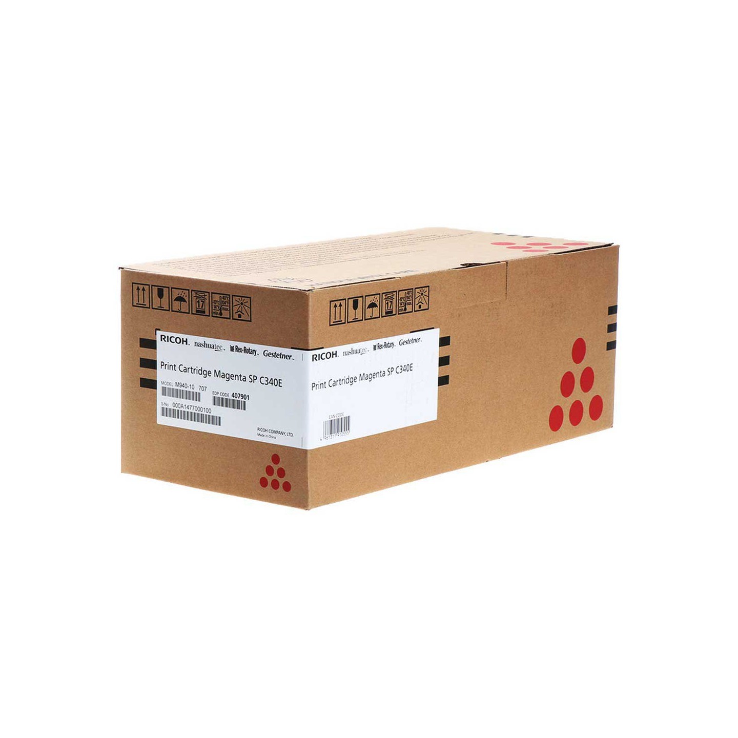 Ricoh C340M - Toner authentique 407901 - Magenta