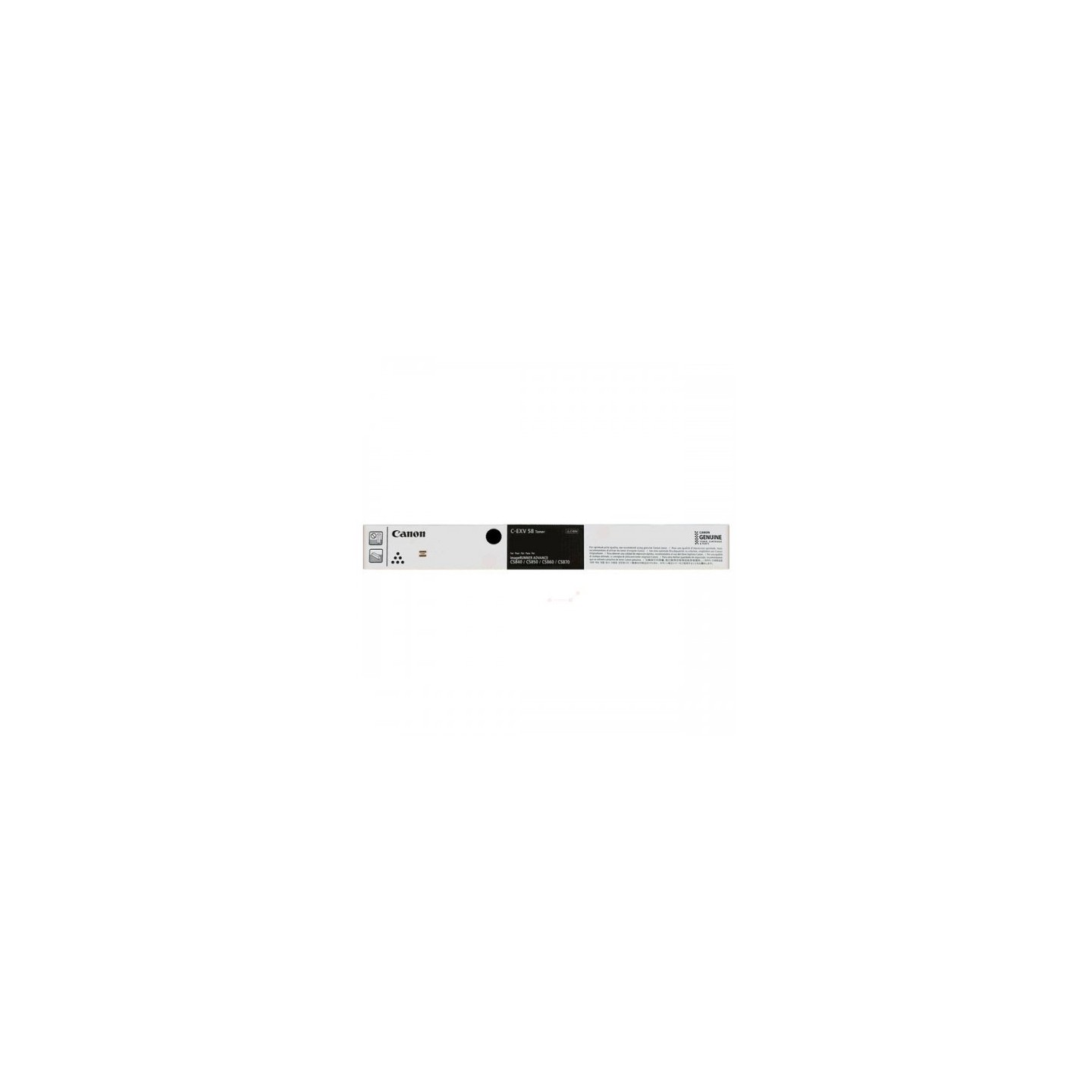 Canon EXV58 - Toner authentique 3763C002 - Black