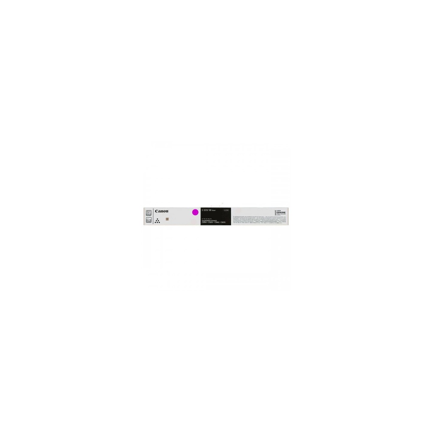 Canon EXV58 - Toner authentique 3765C002 - Magenta