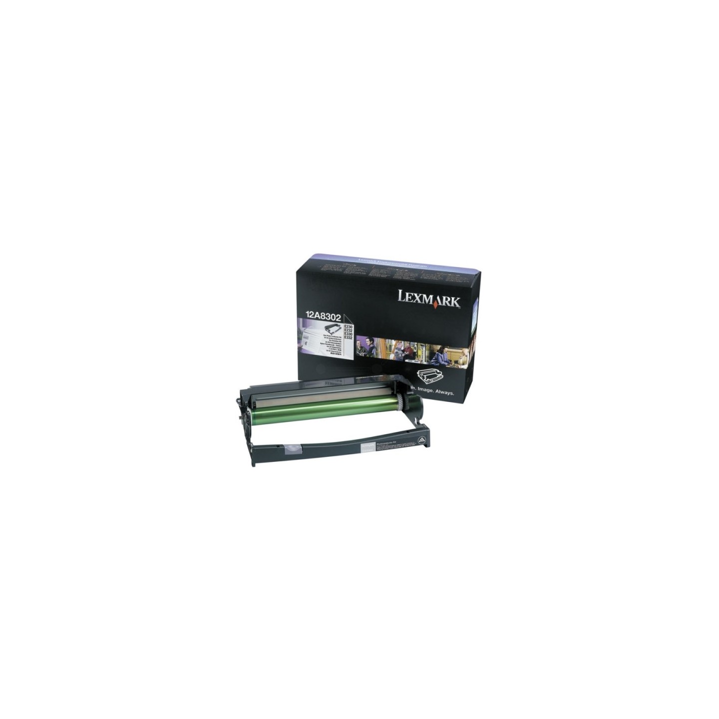 Lexmark 12A8302 - Tambour authentique 12A8302 - Black