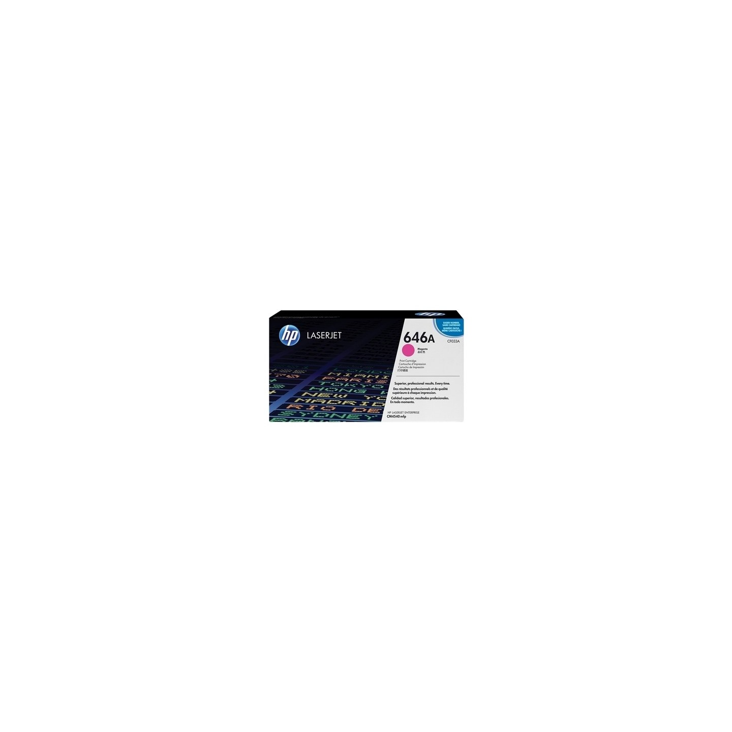 Hp 646A - Toner authentique CF033A, 646A - Magenta