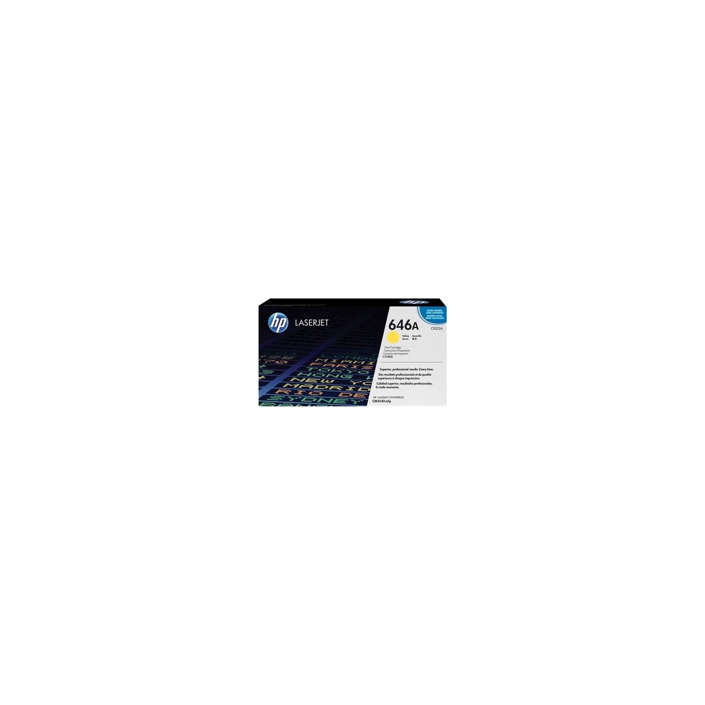 Hp 646A - Toner authentique CF032A, 646A - Yellow