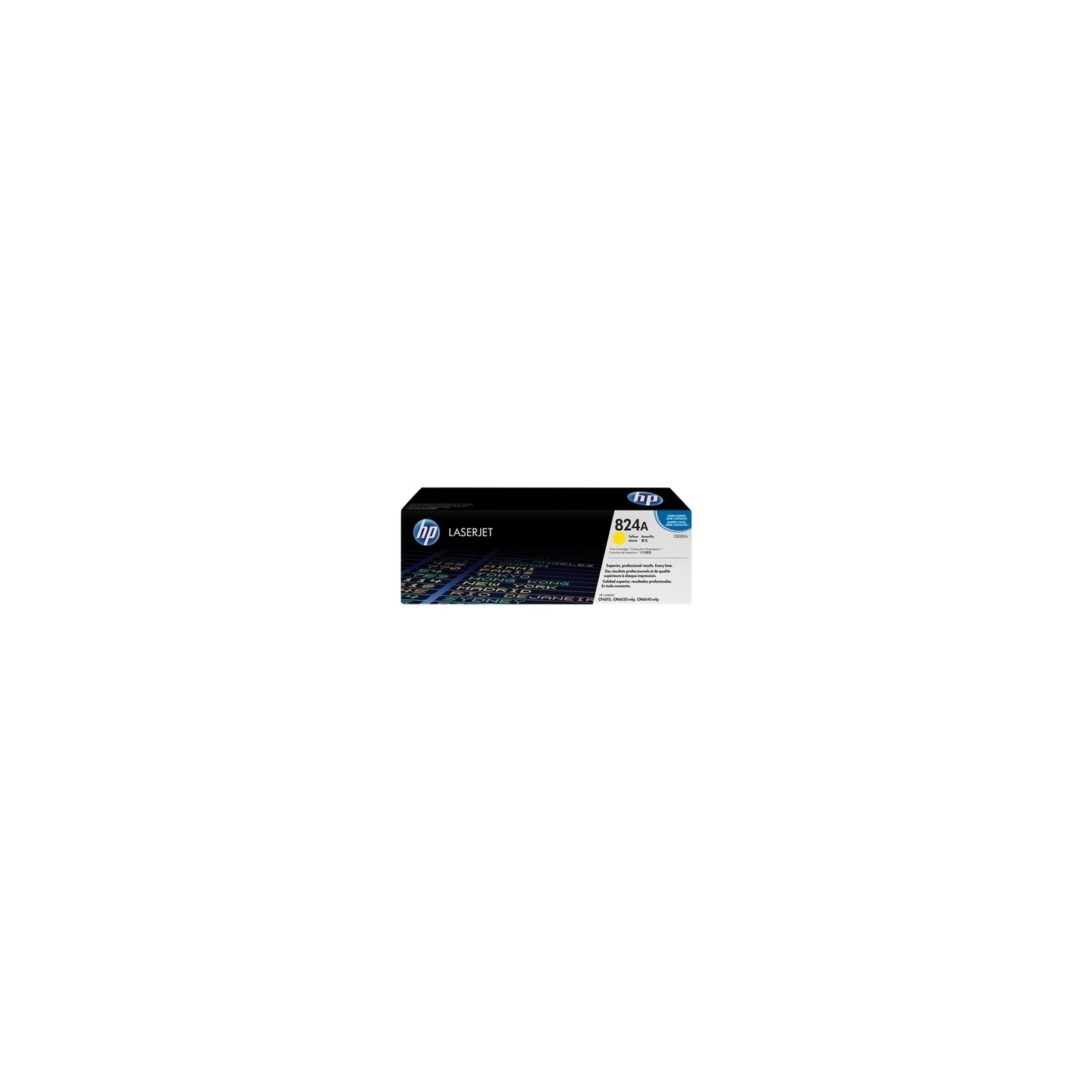 Hp 824A - Toner authentique CB382A, 824A - Yellow
