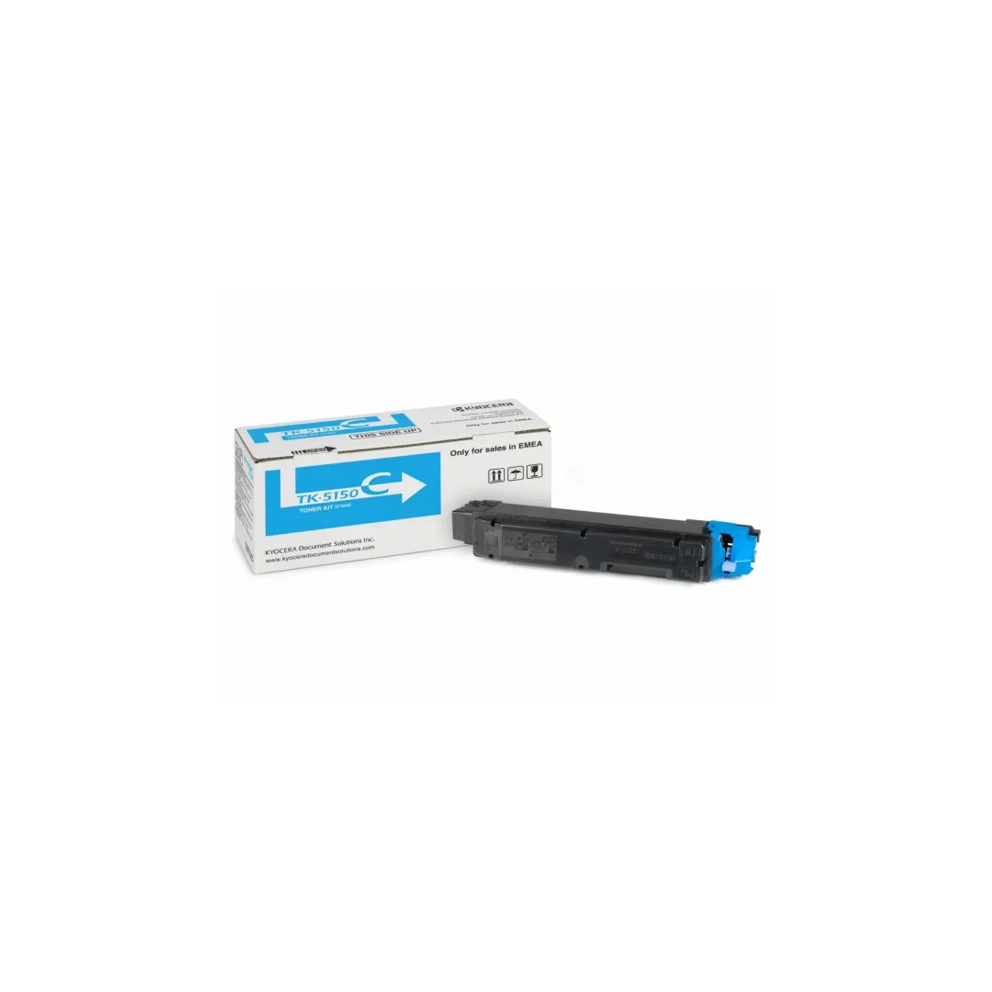 Kyocera Mita TK-5150 - Toner authentique 1T022NSCNL0, TK-5150 - Cyan
