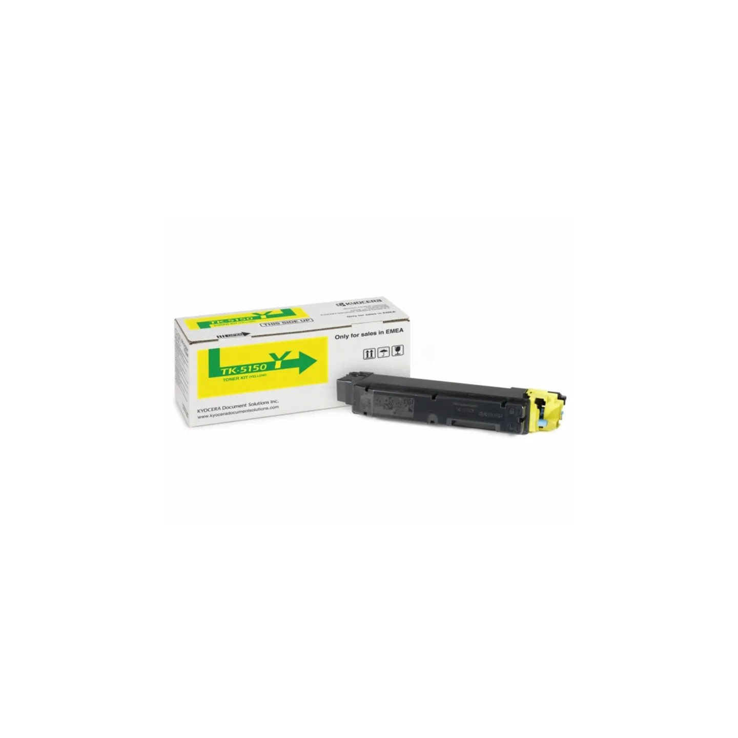 Kyocera Mita TK-5150 - Toner authentique 1T022NSANL0, TK-5150 - Yellow