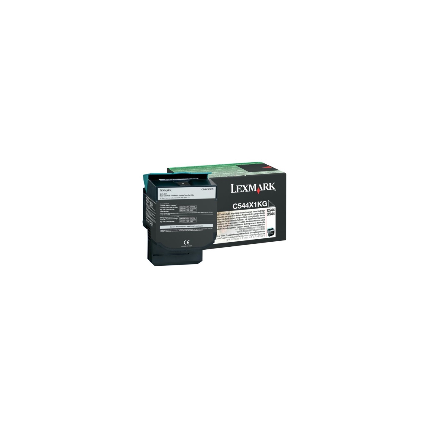 Lexmark 0C544X1KG - Toner authentique RETURN 0C544X1KG - Black