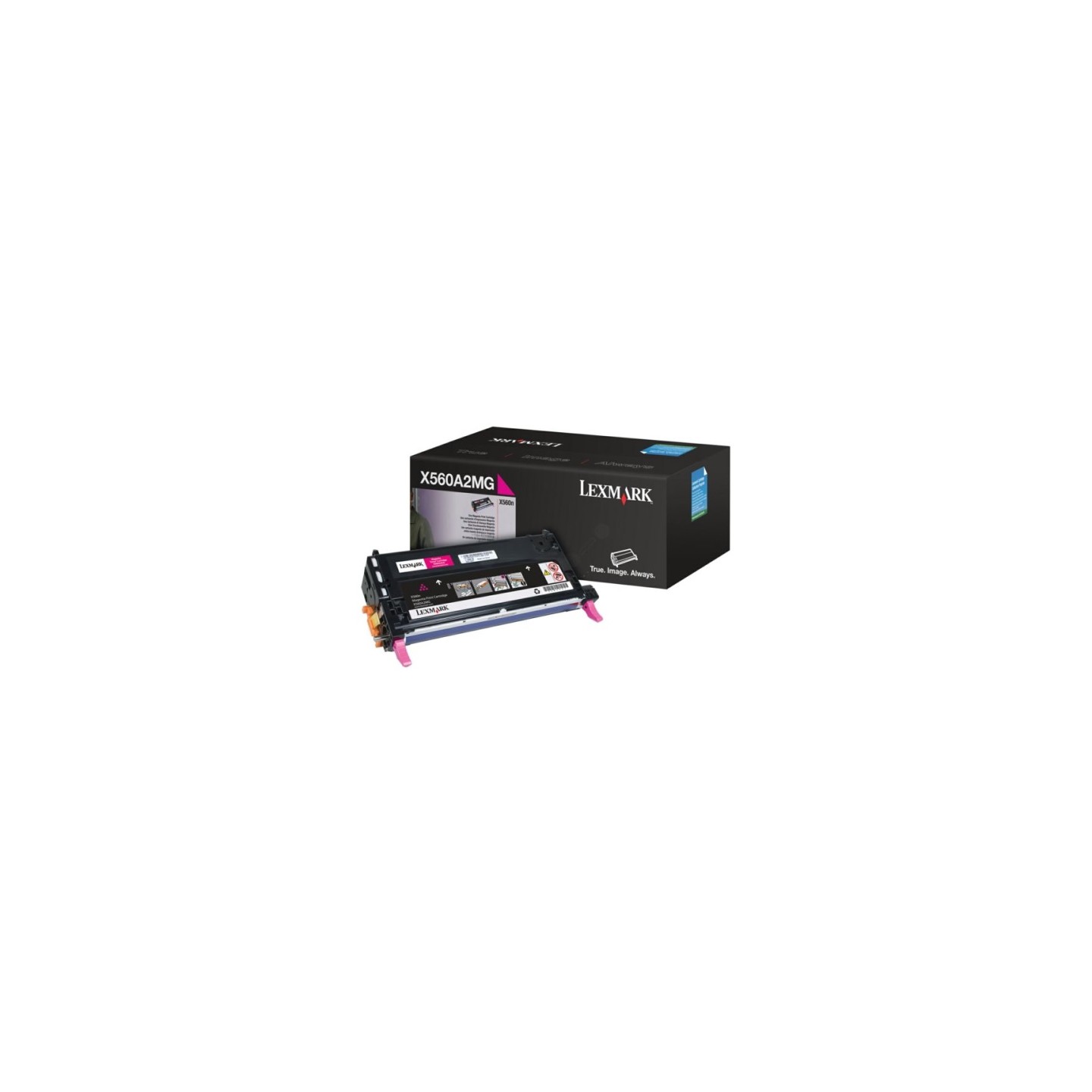 Lexmark 0X560A2MG - Toner authentique 0X560A2MG - Magenta