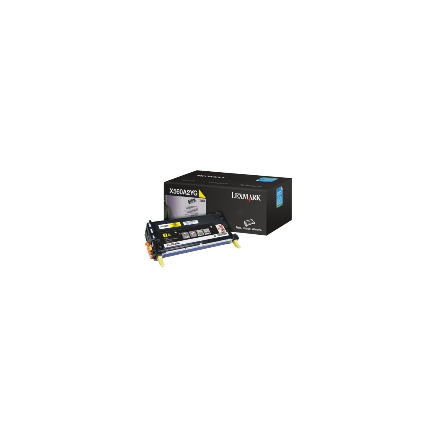 Lexmark 0X560A2YG - Toner authentique 0X560A2YG - Yellow