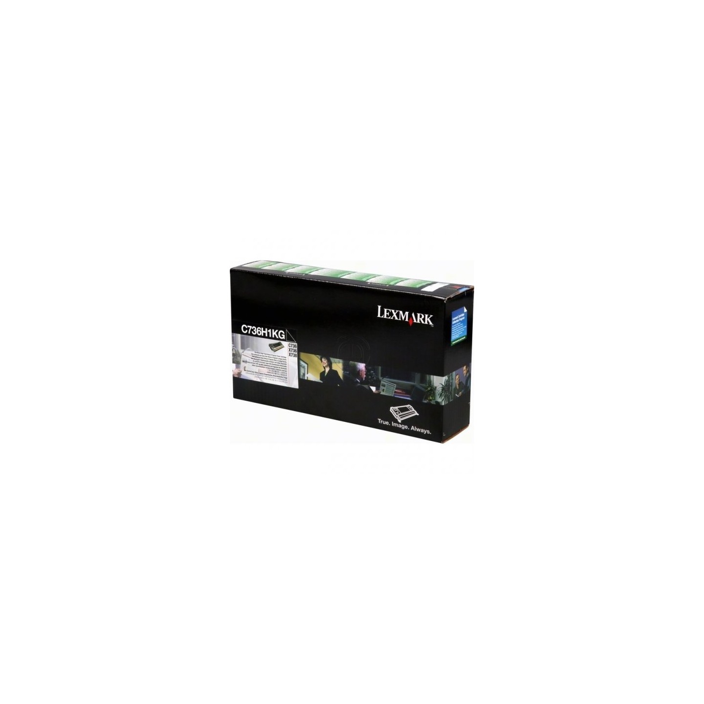 Lexmark 0C736H1KG - Toner authentique RETURN 0C736H1KG - Black