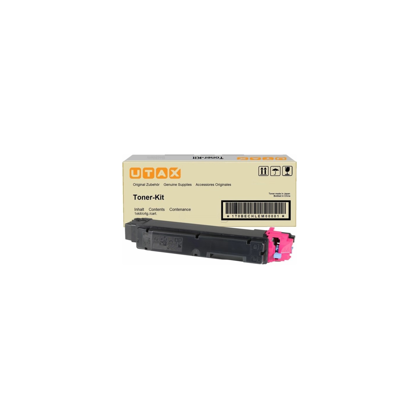 Utax 5012 - Toner authentique 1T02NSBUT0, PK5012M - Magenta
