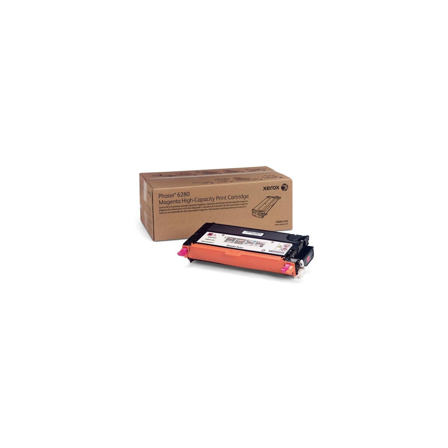 Xerox 6280 - Toner authentique 106R01393 - Magenta