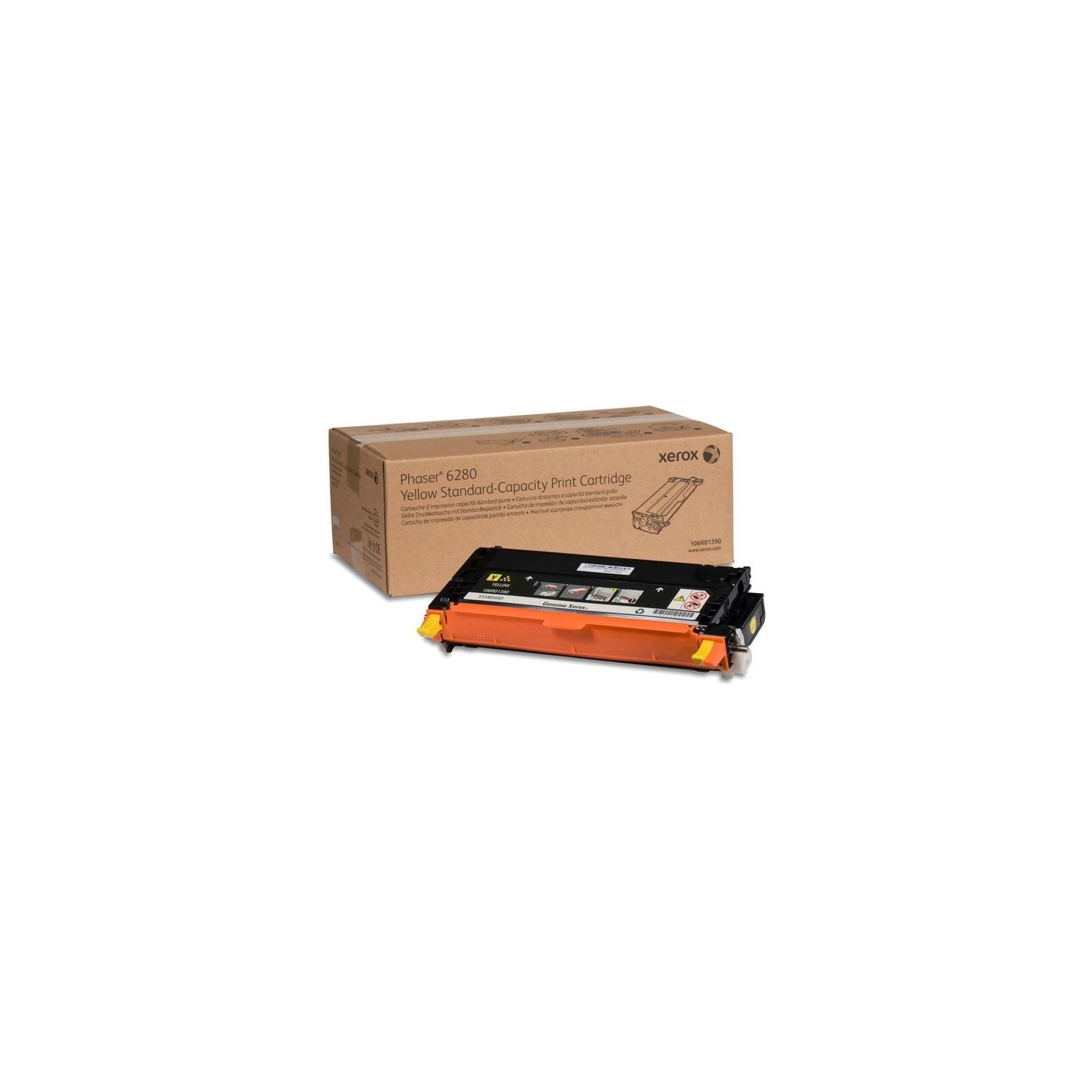 Xerox 6280 - Toner authentique 106R01390 - Yellow