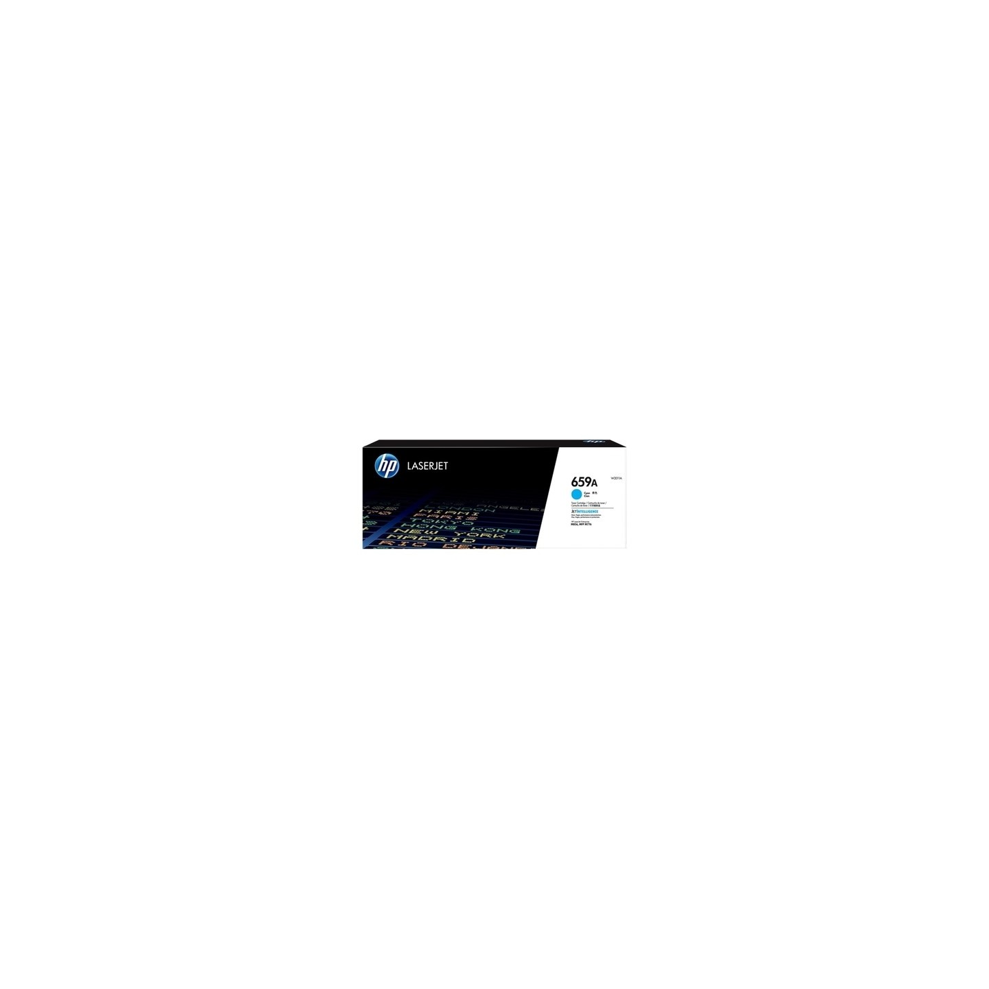 Hp 659A - Toner authentique W2011A - Cyan